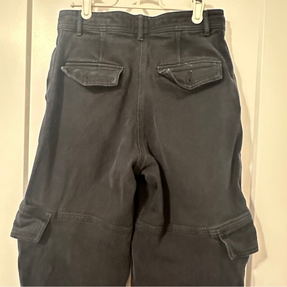 Wilfred Free Aritzia Black Modern Cargo Utility Pants High Waisted Size 2 Womens - Picture 11 of 16